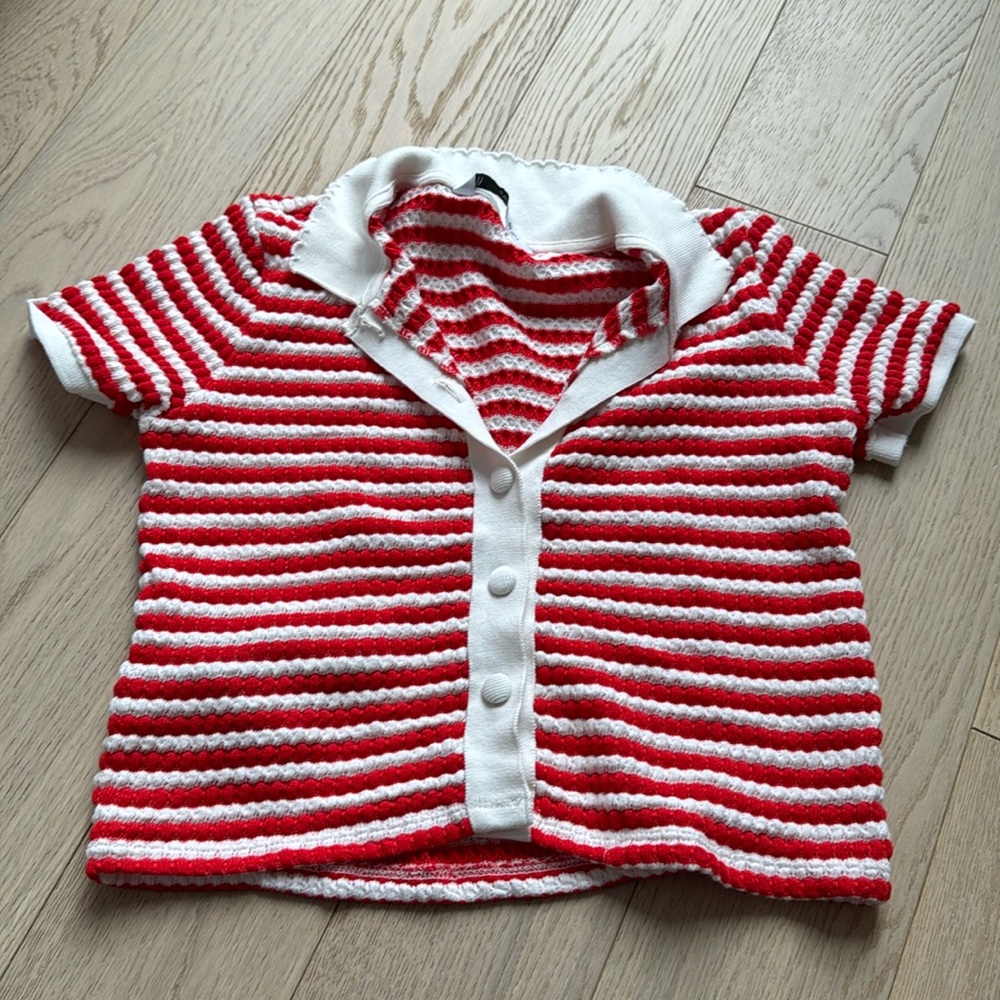 Mango knit top